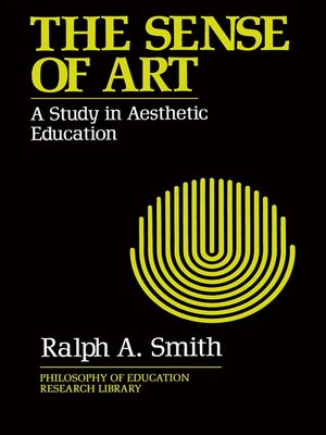 cover image of The Sense of Art
